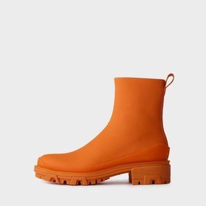 $500 RAG & BONE SHILOH SPORT BOOT RECYCLE WATER RESIST ORANGE 38 (P7)